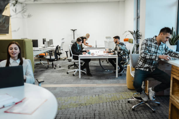 istock Busy Office Day In Company Holding 1895629408