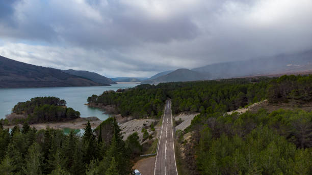 istock Yesa reservoir road 1895698236