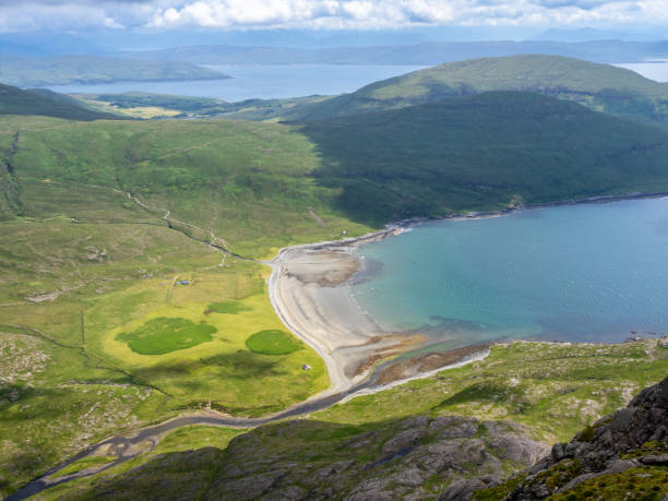 istock Views from Sgurr na stri peak in Skye island, Scotland 1895928804
