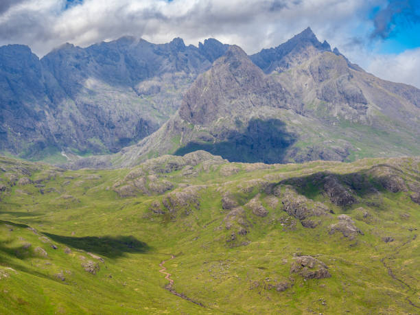 istock Views from Sgurr na stri peak in Skye island, Scotland 1895928815