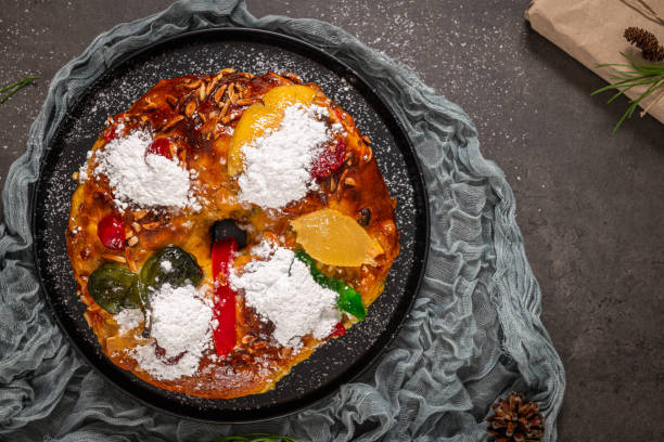 istock Bolo Rei or Kings Cake 1895956002