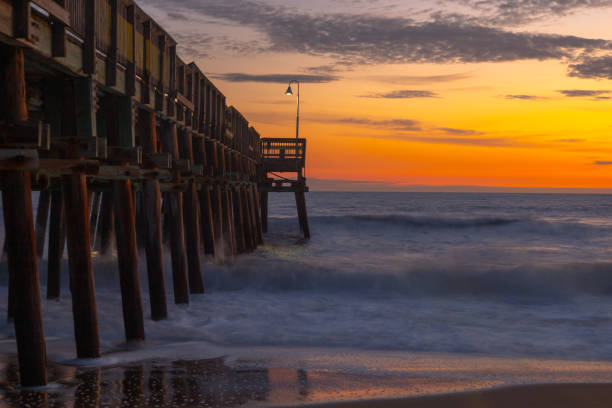 istock Beautiful sunrise at Sandbridge in Virginia Beach 1896182124