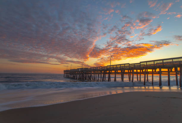 istock Beautiful sunrise at Sandbridge in Virginia Beach 1896182127