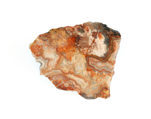 istock close up on lace agate rock isolated on white background 1896281913