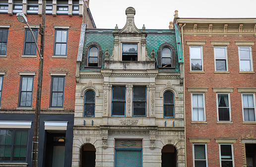 Historic architecture in downtown Cincinnati, Ohio