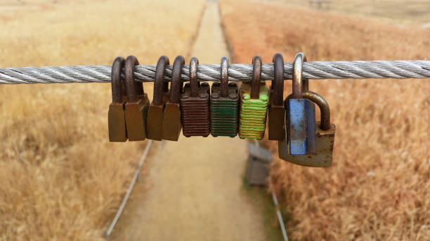 istock Love Locks or Love Padlocks 1896432687