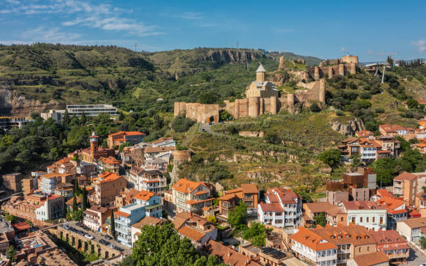 istock Aerial view of Tbilisi 1896440836