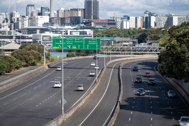 istock motorway in auckland  during summer holidays 1896462403