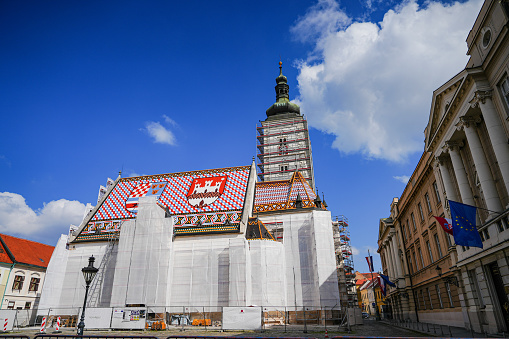 St. Mark Church in Zagreb