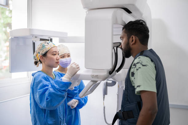 istock An orthodontist discusses an MRI scan with a patient 1896599348
