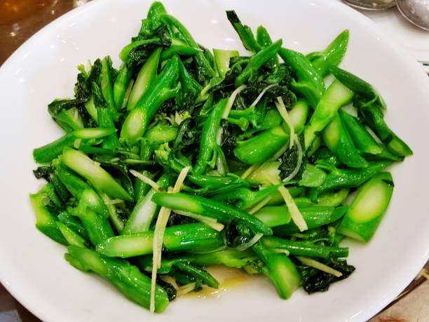 Boiled Chinese Broccoli