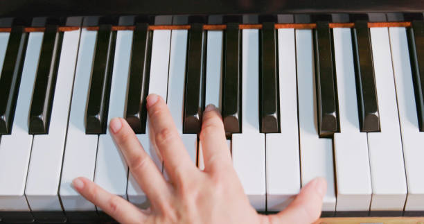 istock hand of asian play piano 1896700180