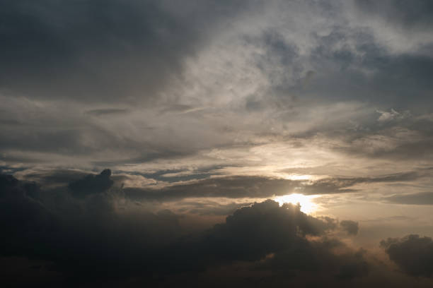 istock Beautiful Sunset with Cloudy Skies 1896727567