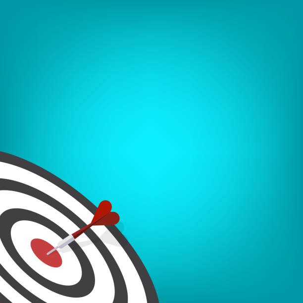 istock Dart hits the center. Business challenge failure and success concept. 1896937244