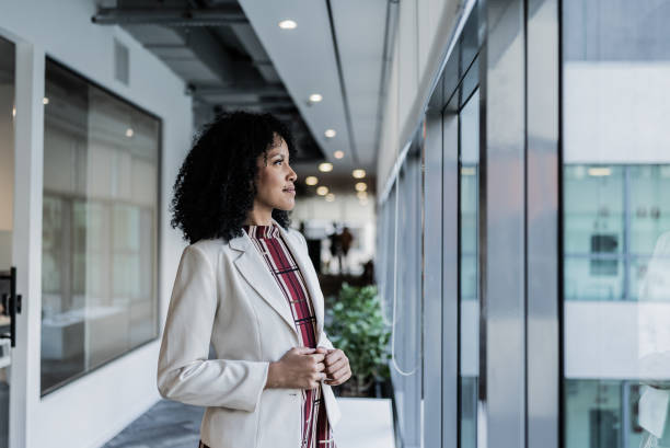istock Businesswoman contemplating on the office 1896991992