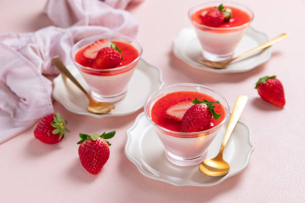 istock Homemade strawberry mousse dessert 1896995082
