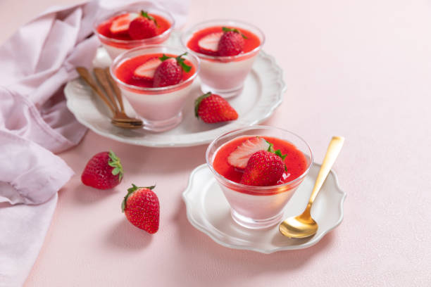 istock Homemade strawberry mousse dessert 1896995083