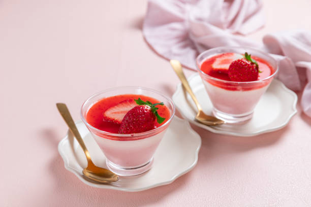 istock Homemade strawberry mousse dessert 1896995097