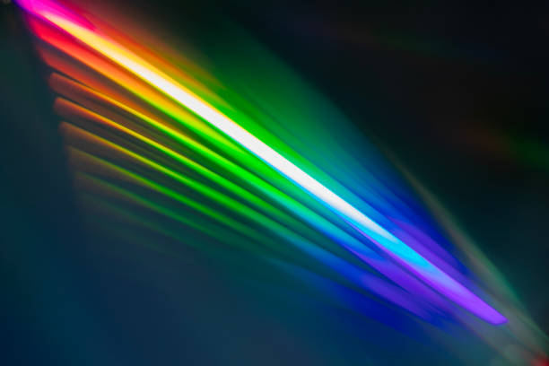 istock Rainbow colors are caused by light hitting the surface of the CD. 1897003389