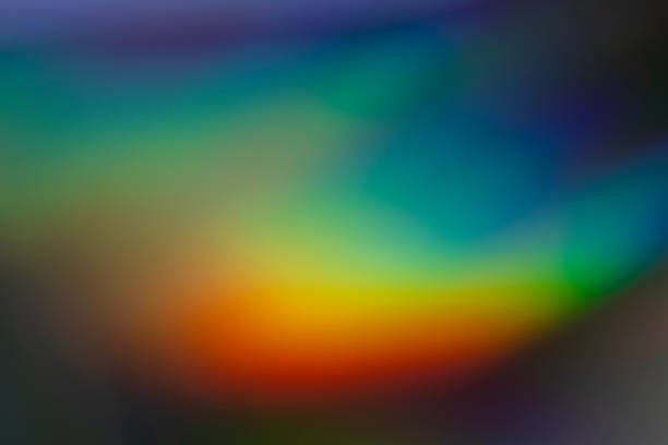 istock Rainbow colors are caused by light hitting the surface of the CD. 1897003390
