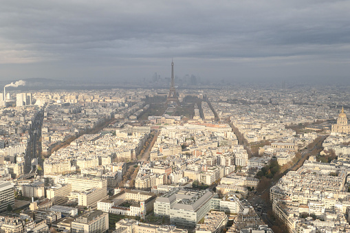 Paris. France. December 03. 2023. one of the most visited capitals in the world.