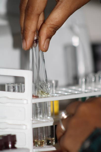 istock Pathologist Holding Test Tube. India 1897186970