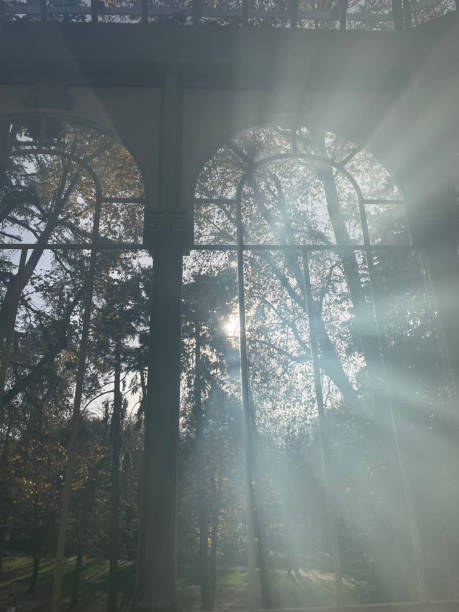 Free Stock Photo of Sunlight beams through window with misty interior ...