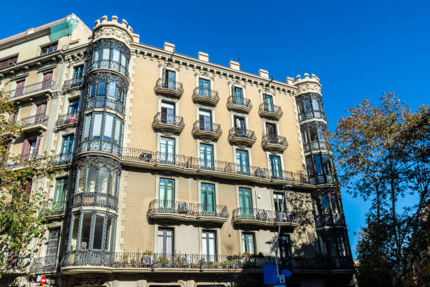 istock Modernist style building, Barcelona, Catalonia, Spain 1897596322
