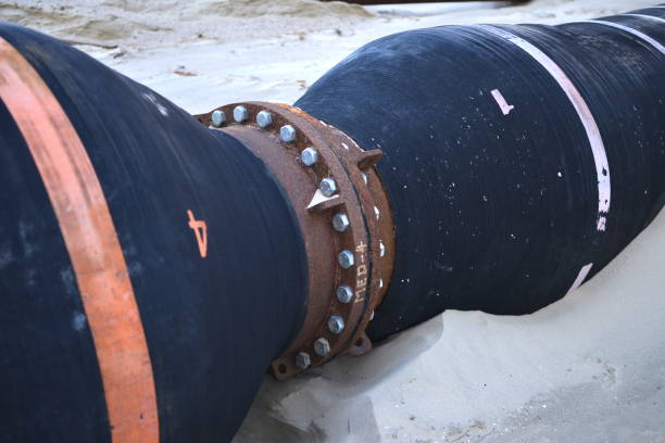 istock Drainage of sand and water 1897600552