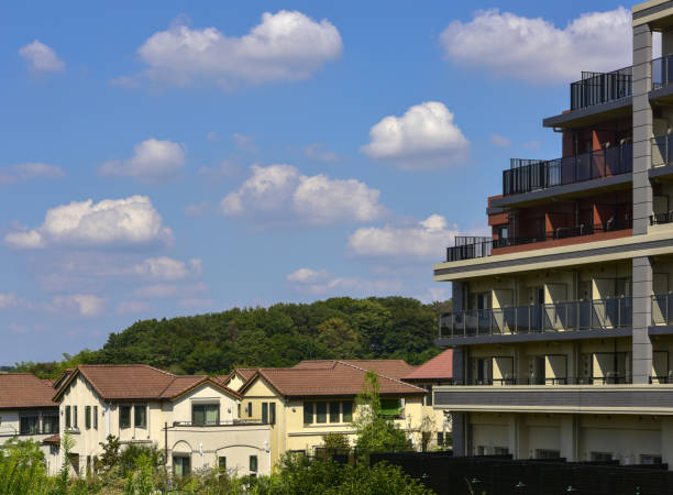 istock Residential area on a sunny day. 1898089713