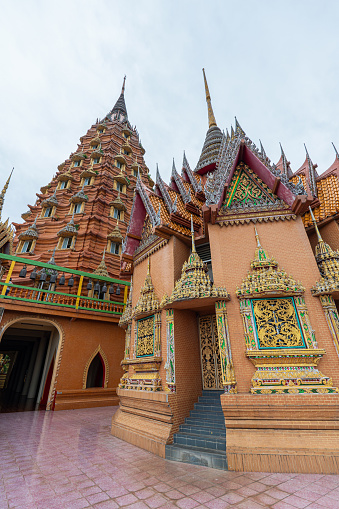 Wat Tham Sua is the most beautiful temple in Kanchanaburi, Thailand