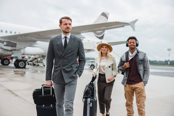 istock Diverse People Arriving At Their Destination 1898274632