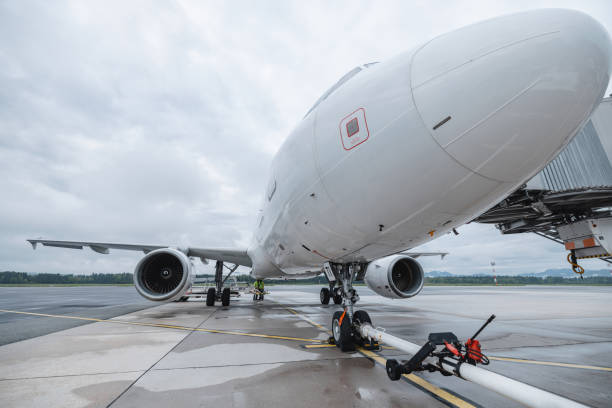 istock White Passenger Airliner On The Airport Apron 1898274649