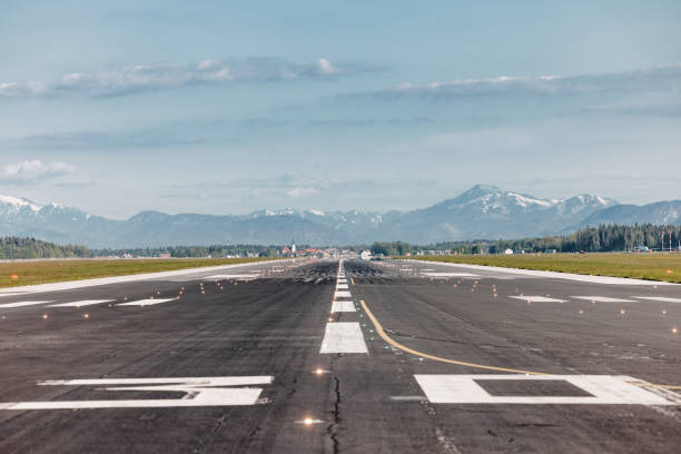 istock Airport Runway With Markings 1898275189