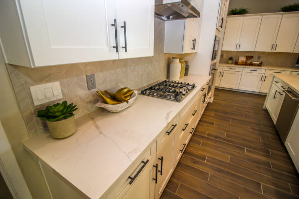 istock Modern Kitchen Counter Tops And Appliances 1898398983