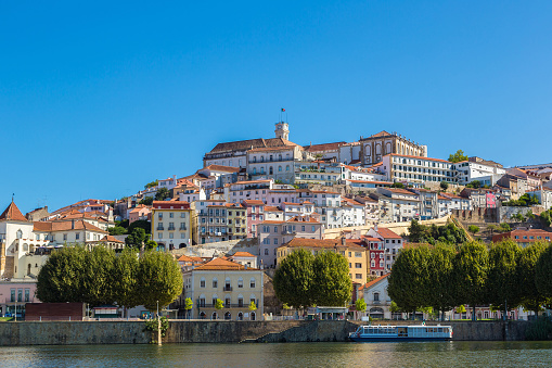 Coimbra, Portugal in a beautiful summer day