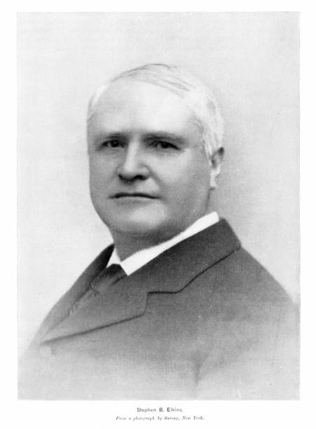 istock Stephen Benton Elkins Portrait, United States Senator from West Virginia, Delegate from New Mexico, US Secretary of Defense, 19th Century  American History 1898480959