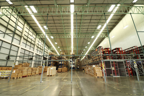 istock Is a warehouse that exports products for large trade 1898845584