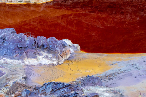 istock Rio Tinto, Andalusia, Spain. Red river with high natural mineral content 1899090200