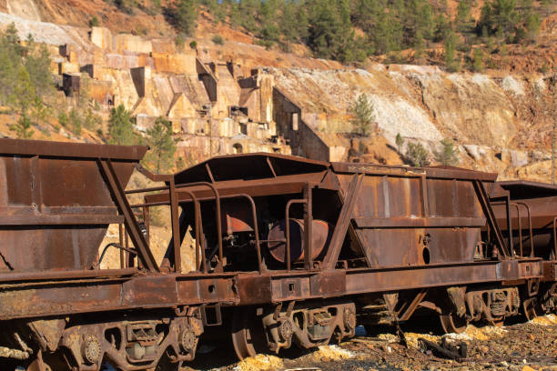 istock Rio Tinto, Andalusia, Spain. Red river with high natural mineral content 1899104331