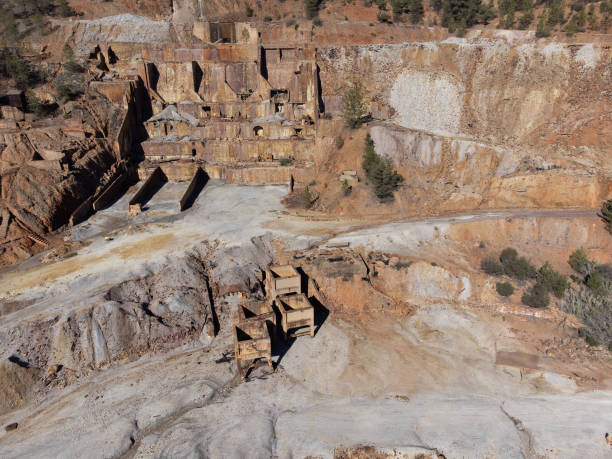 istock Rio Tinto, Andalusia, Spain. Red river with high natural mineral content 1899104342