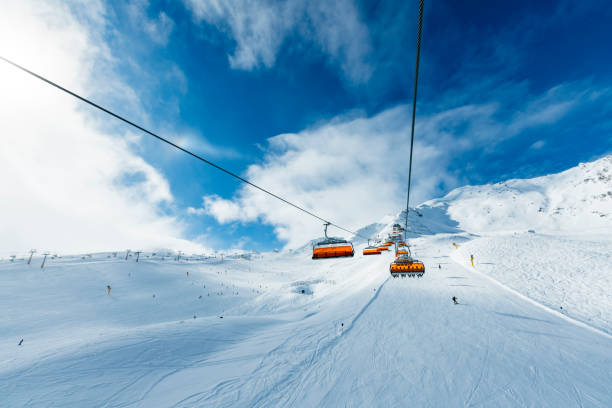 istock Skiers skiing at winter ski resort Soelden 1899123532