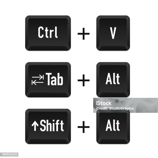 Tab And Alt Ctrl And V Shift And Alt For Switch Between Open Program ...