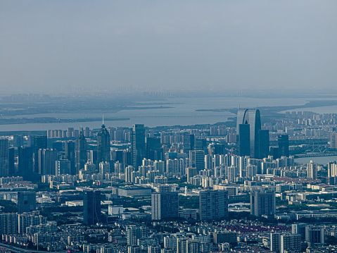 China, Jiangsu, Suzhou Industrial Park, Jinji Lake Scenic Area