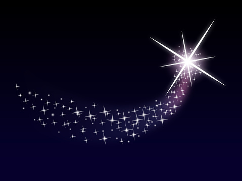 Shooting star background