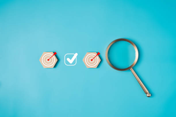 istock Strategy target goal icons on background, Successful project plan, Business strategy planning management, Business goal, Innovation and inspiration for creativity idea thinking 1899237866