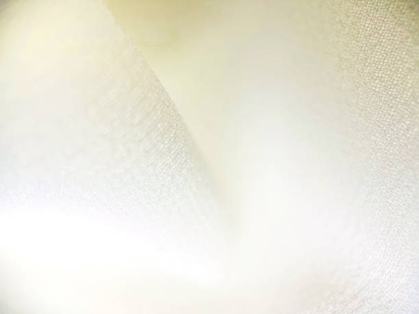 istock Close up white cotton,fabric reflective light isolated 1899273993