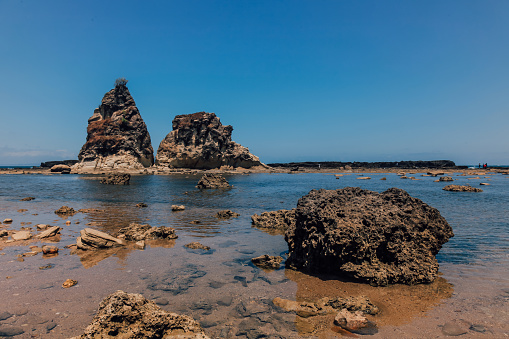Sawarna is a village in the district Bayah, in the regency of Lebak. Lebak is a large regency that mostly consists of jungle. Sawarna is about 40 km to the west from the more well-known beach town of Pelabuhan Ratu Banten