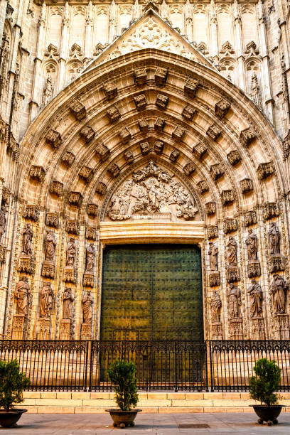 Medieval architectural feature in the Cathedral of Saint Mary of the See (Spanish: Catedral de Santa María de la Sede), popularly known as Seville Cathedral, Seville, Spain