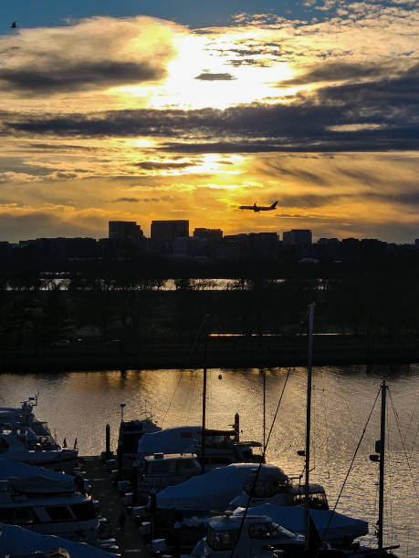 Sunset at the wharf
